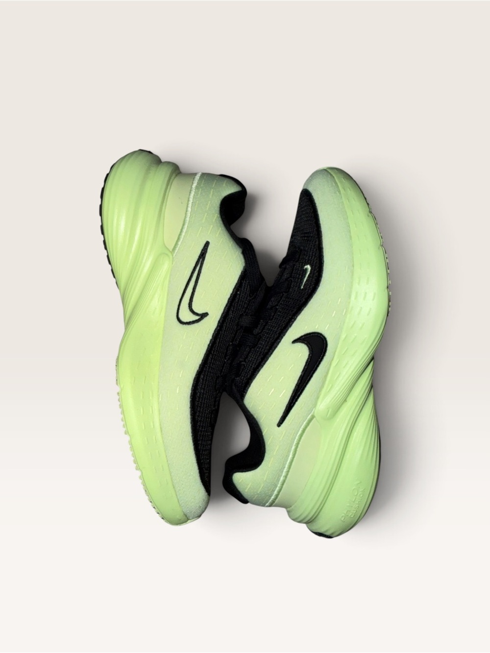 Nike Black & Neon Green Performance Running Sneakers